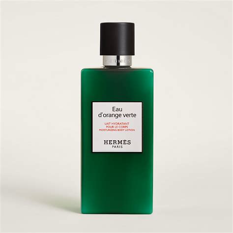 hermes orange verte body lotion